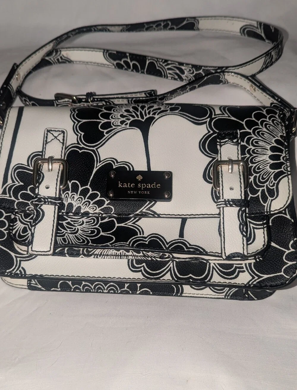 Kate Spade +Florence  Broadhurst Collaboration Japanese Floral Scout Crossbody